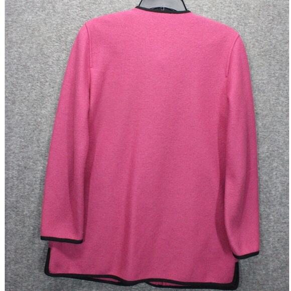 Geiger Collection Vintage Pure Wool Blazer Skirt Set Pink Size 38 US 6 - Picture 3 of 12